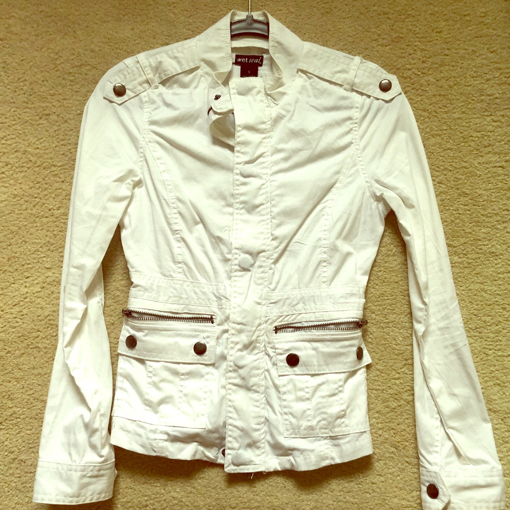 White Utility Jacket